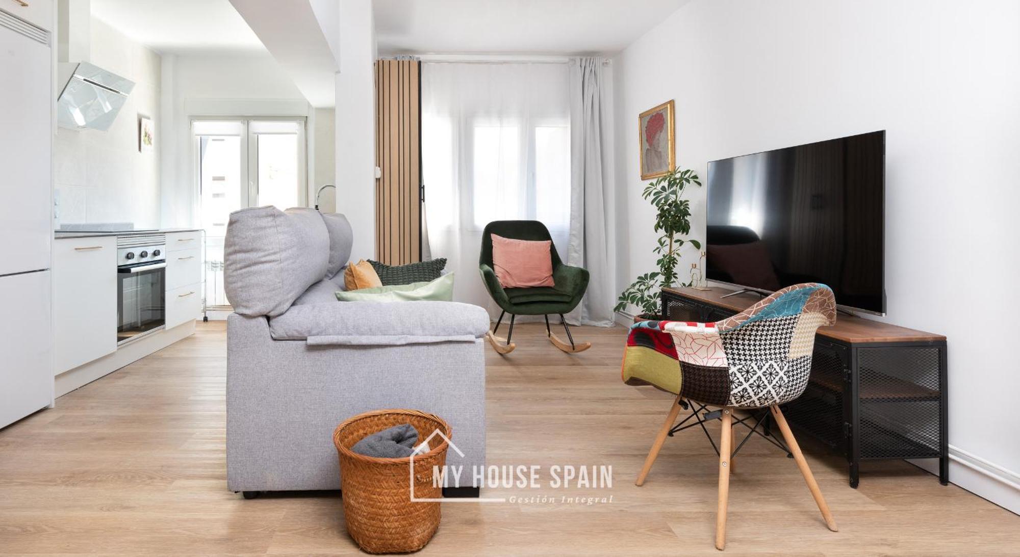 Myhousespain - Acogedor Piso Nuevo En 기욘 외부 사진