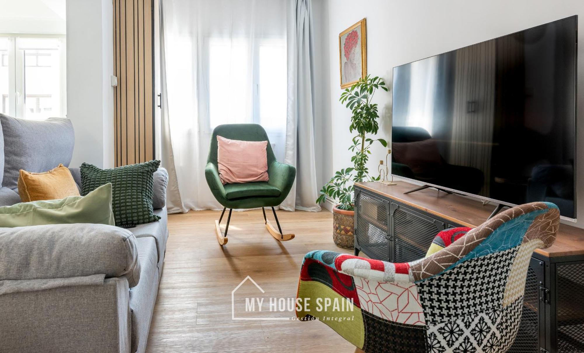 Myhousespain - Acogedor Piso Nuevo En 기욘 외부 사진
